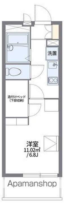 レオパレス東金の間取り