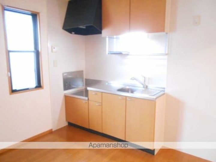 茨城県つくば市高野台2丁目の賃貸アパート203のキッチン