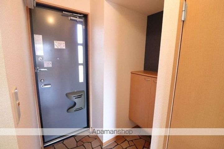 シンパティーア Bの玄関