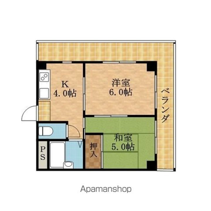 JORR+ TERRACE 関目の間取り