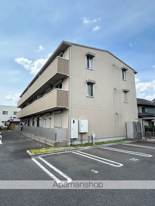 滋賀県大津市大江5丁目の賃貸アパートの外観