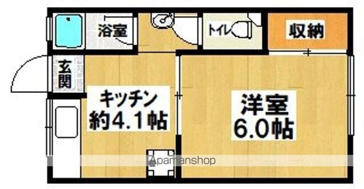 藤マンションの間取り