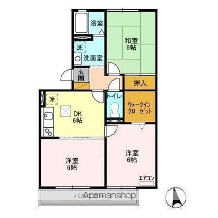 ジュネススズキの間取り