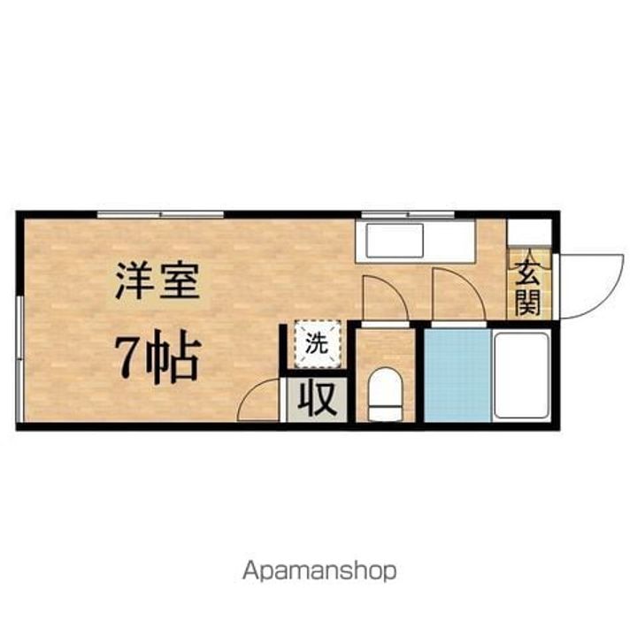 ソレイユ多摩の間取り