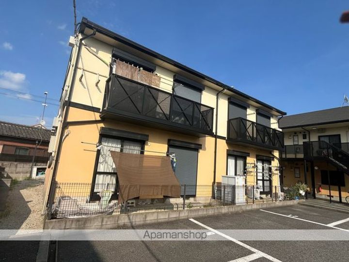 フレグランスガーデンB棟の外観