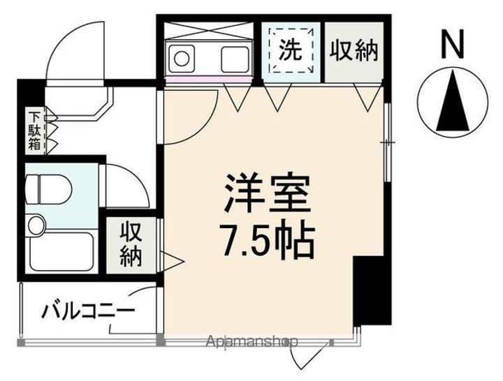 ダイアパレス中央町302号の間取り