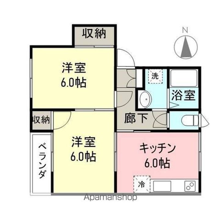 メゾンセリースGの間取り