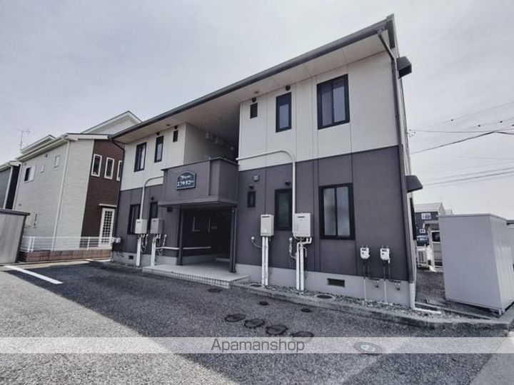 長野県長野市大字川合新田の賃貸アパートの外観