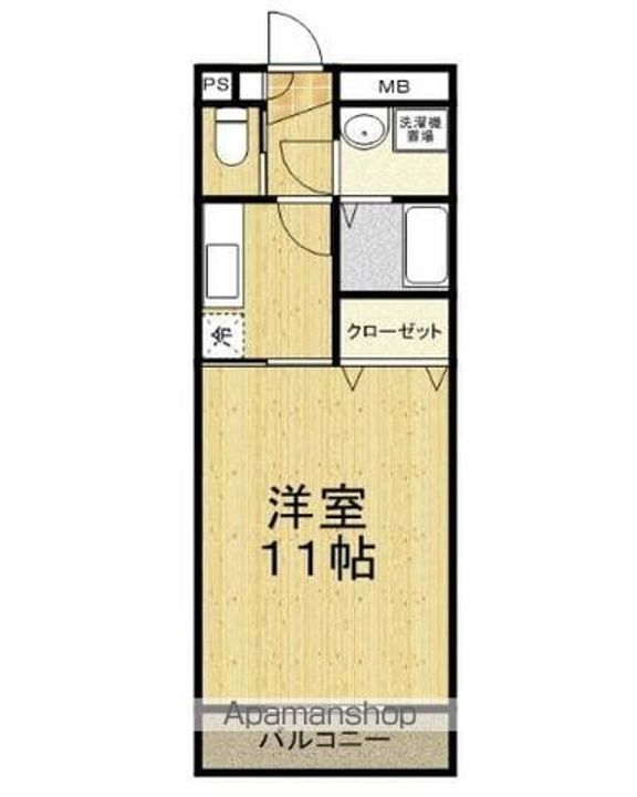 サンシエル・アン306の間取り