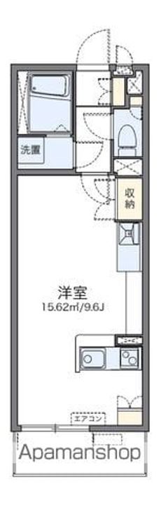 レオネクスト上如水Ⅱ202の間取り