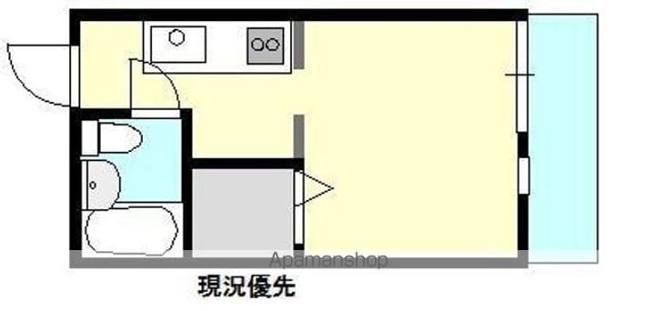 LA新徳田B301の間取り