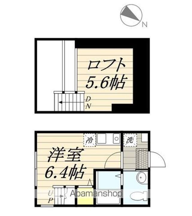 ハーミットクラブハウス横浜の間取り