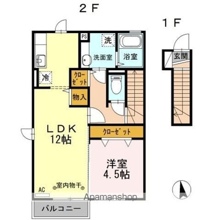 パークサイドDーROOMの間取り