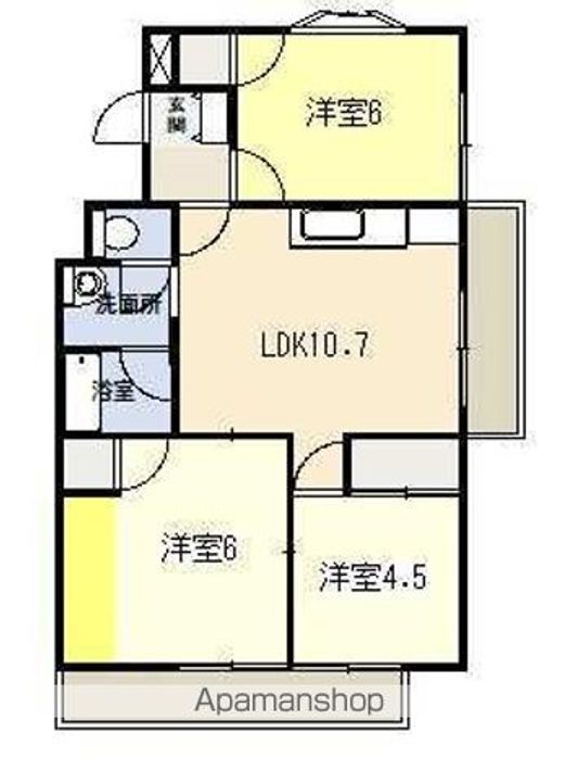 エステートピアTの間取り