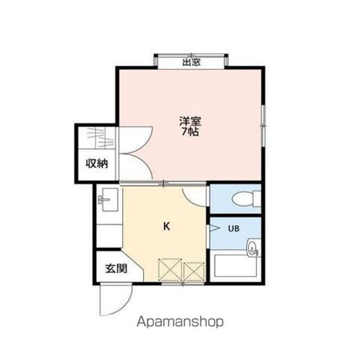 コーポトップの間取り
