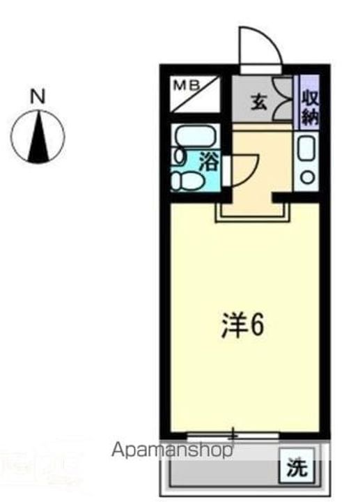 アルファ宮脇町402の間取り