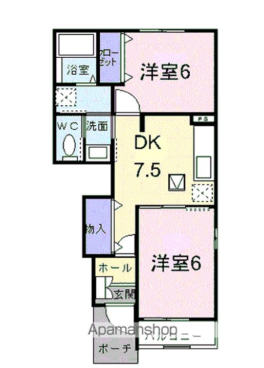 アルモニーの間取り
