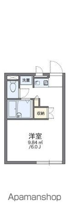 レオパレスメゾンプレミールの間取り