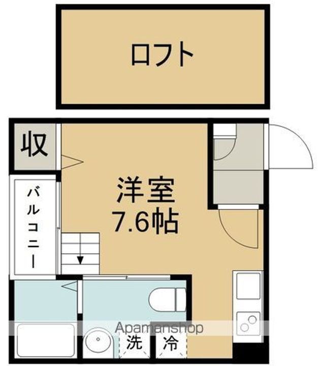 シエル若林の間取り