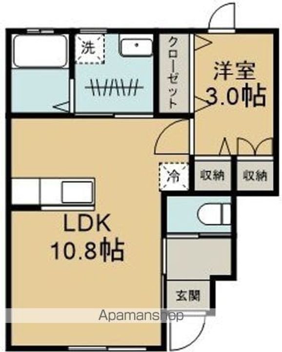 TENDER HEART(テンダーハート)の間取り