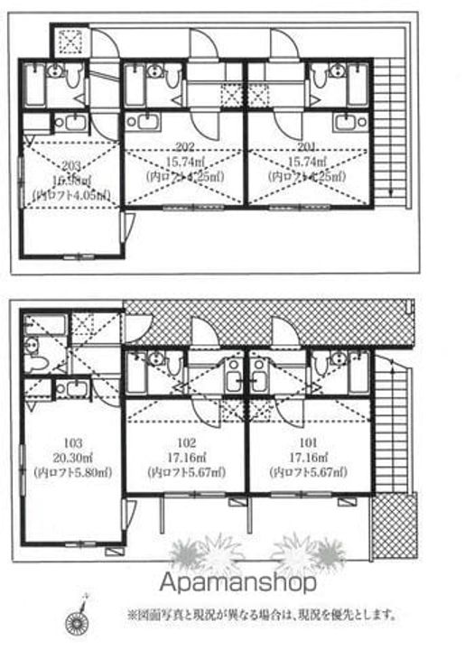 ウィンズ笹塚102の間取り