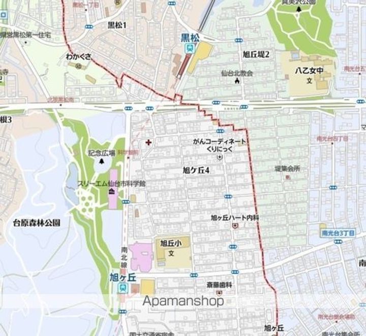 エクセランス・ド・旭ヶ丘の周辺