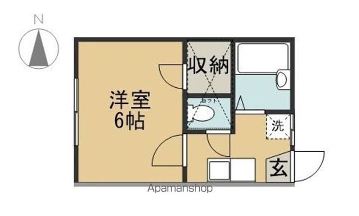 センチュリー22213の間取り