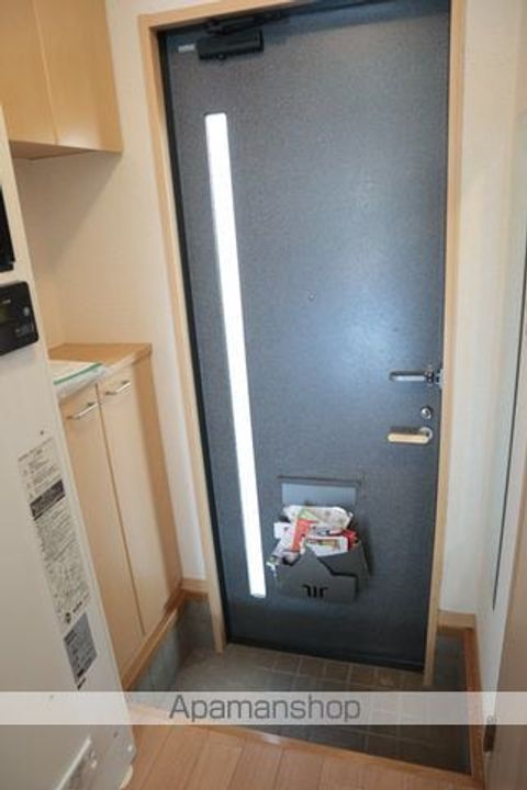 メゾン長曽根B棟の玄関