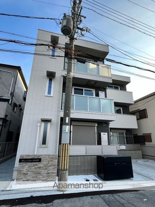 大阪府堺市北区北長尾町1丁の賃貸アパートの外観