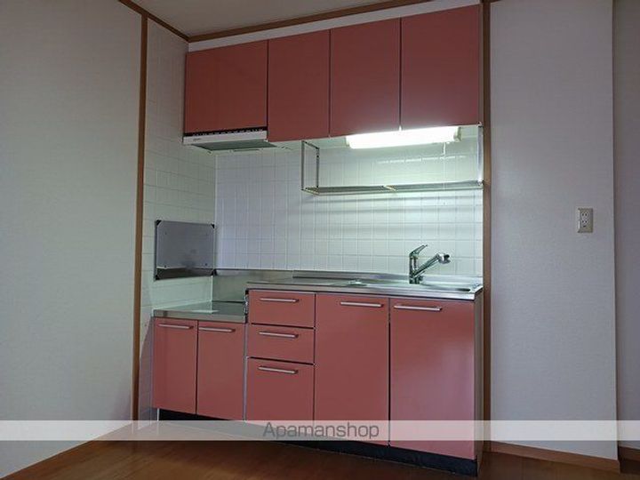 山梨県南巨摩郡富士川町最勝寺の賃貸アパート202のキッチン