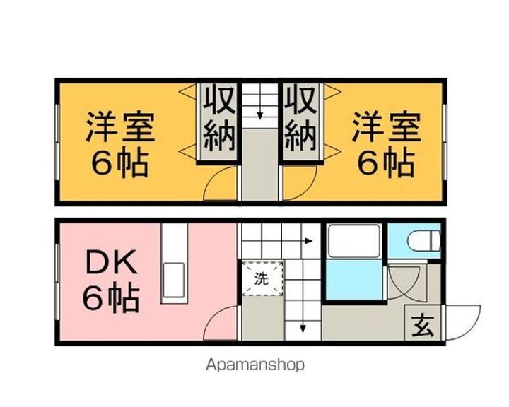 レオパレスアメニティタウンの間取り