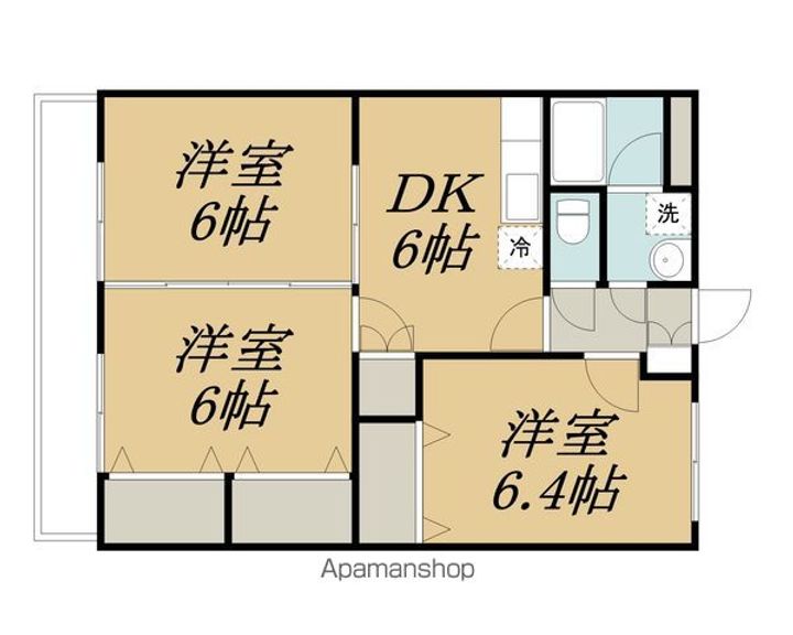 ビアン・ロジュマンⅡ11の間取り