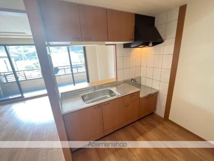 岐阜県岐阜市岩田東3丁目の賃貸マンション201のキッチン