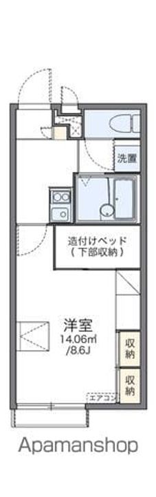 レオパレスロワール郡本の間取り