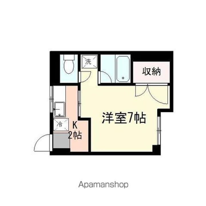 ジュネパレス403の間取り