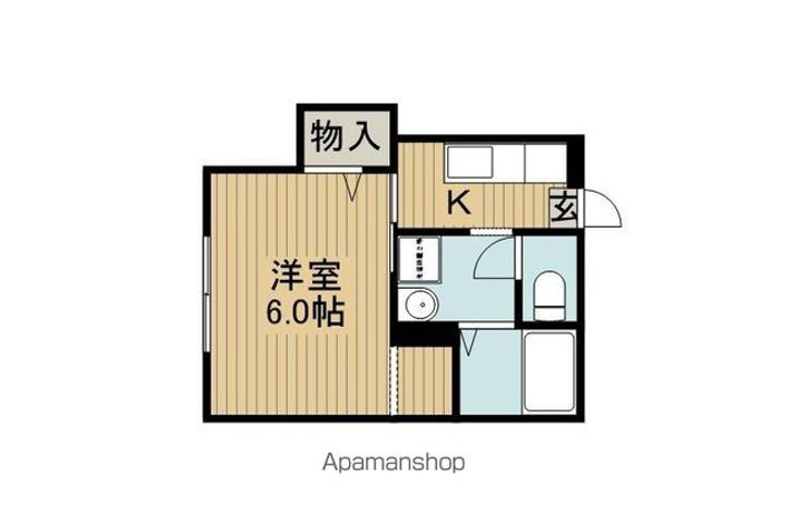 ハイツパープル101の間取り