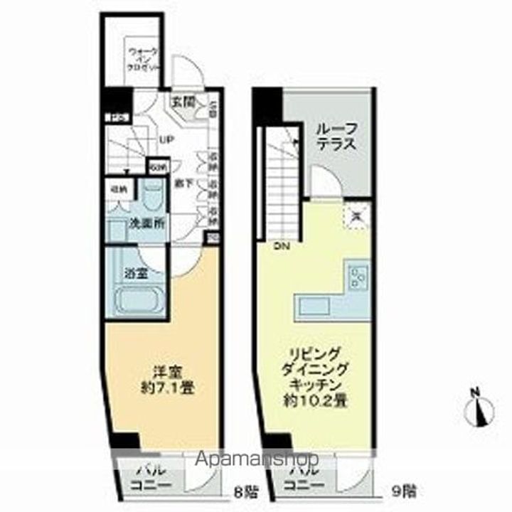 ライオンズフォーシア中野の間取り