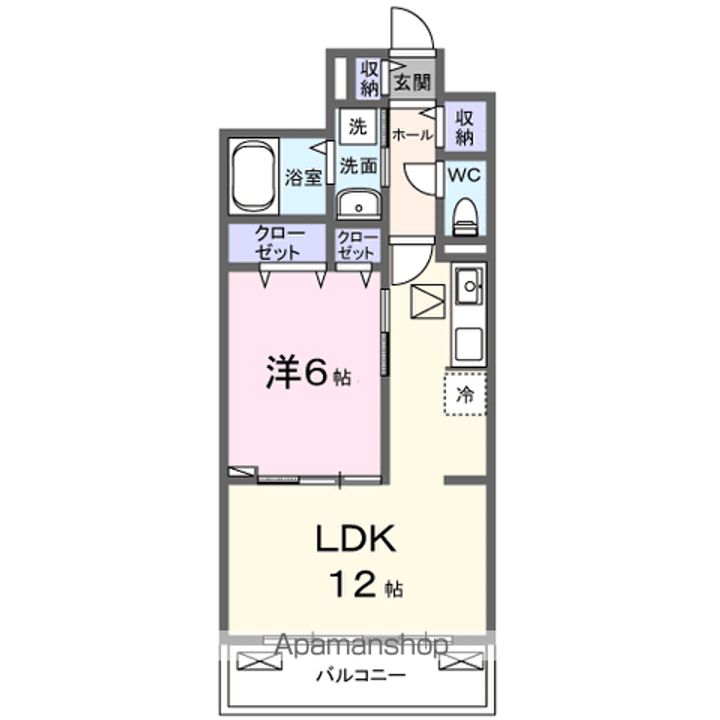 ヴィラバースの間取り