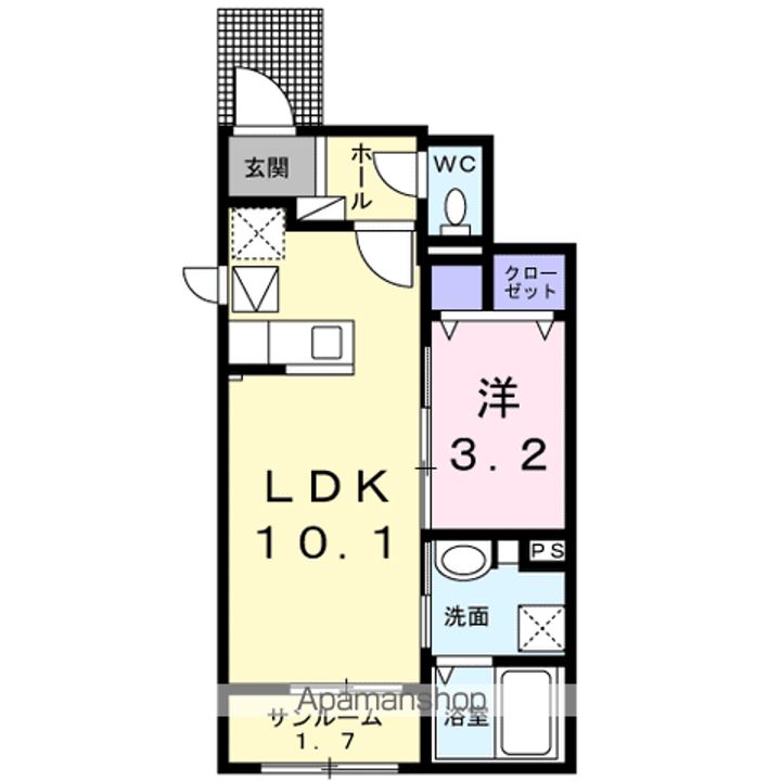 グラースの間取り