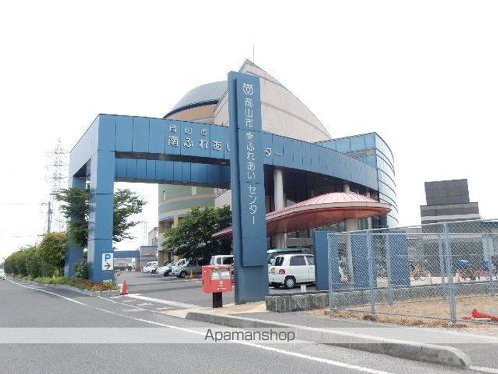 岡山県岡山市南区泉田4丁目の賃貸アパートの周辺