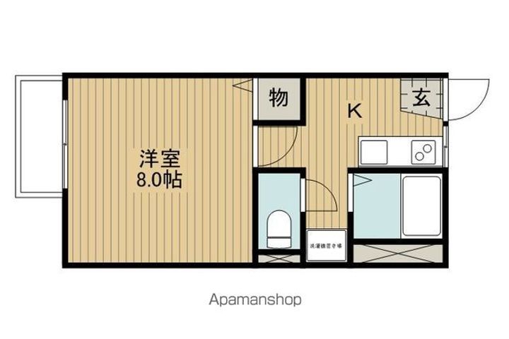 ディアス920C棟C106の間取り