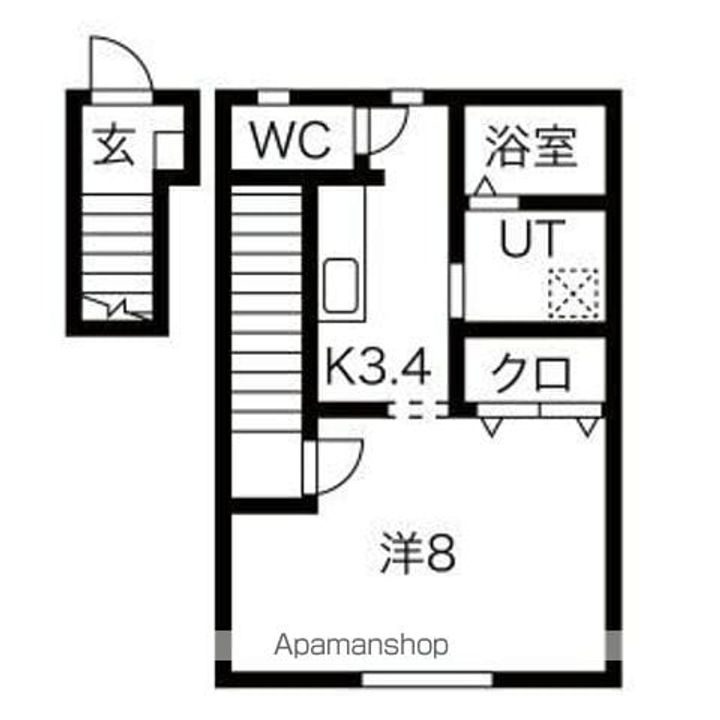 チュテレールの間取り