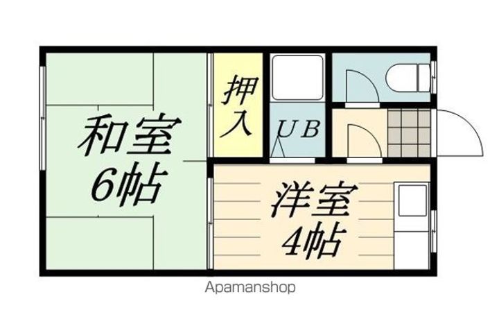 アップルハイム6の間取り
