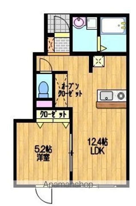 グランドゥール本町A103の間取り