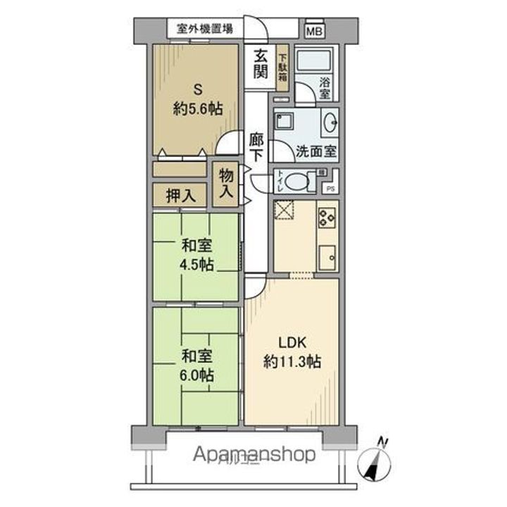 藤和シティコープ春日井駅前の間取り