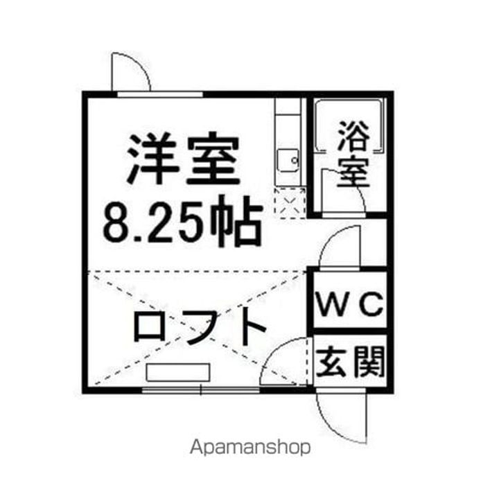 メゾンドKⅠ206の間取り