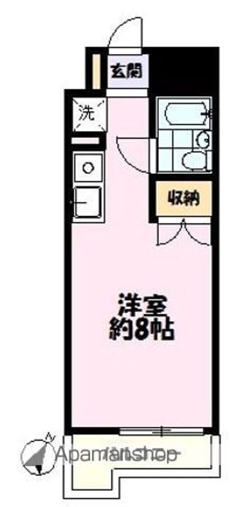 埼玉県三郷市三郷1丁目の賃貸マンションの間取り