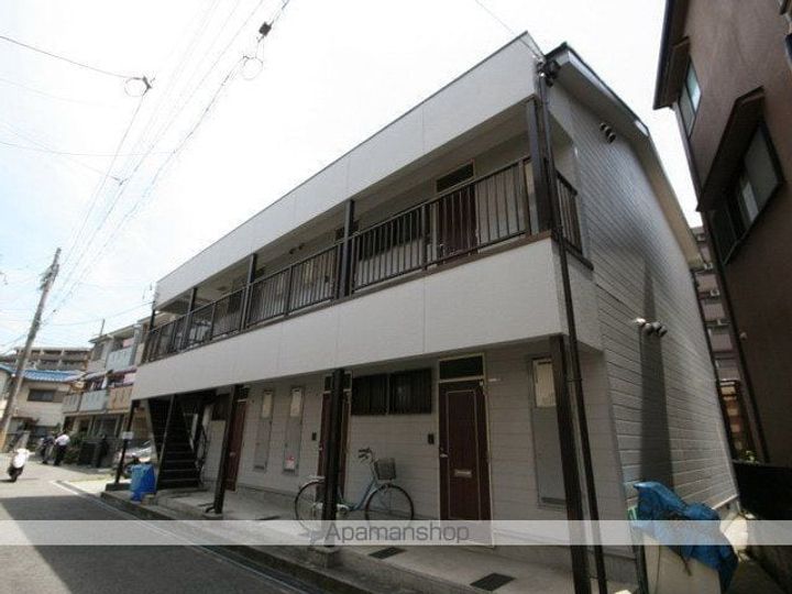 延明ハイツの外観