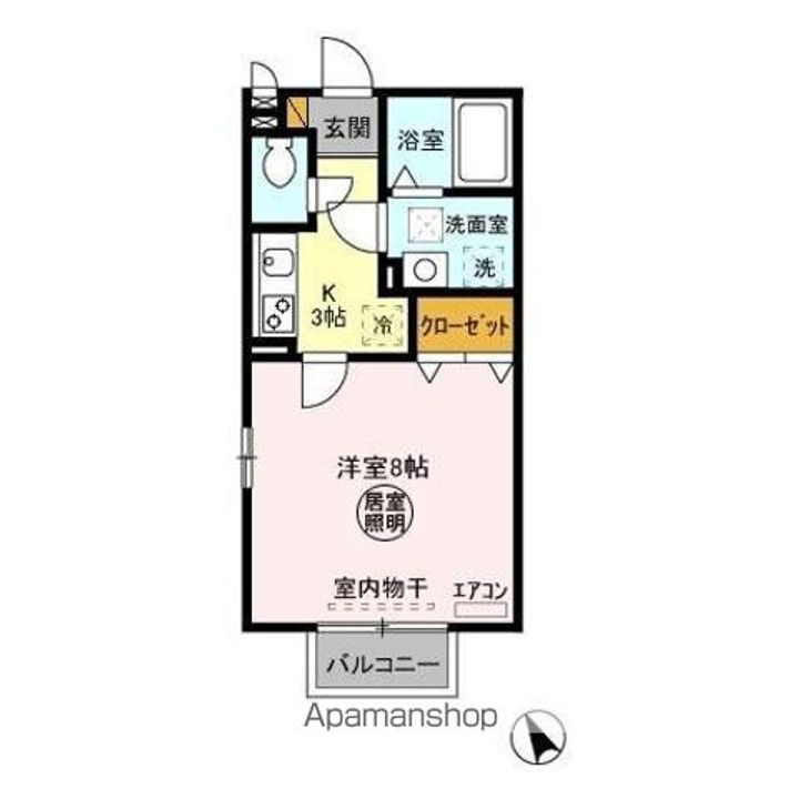クロスクローバーⅡの間取り