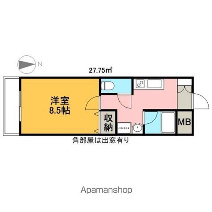 メルベーユの間取り